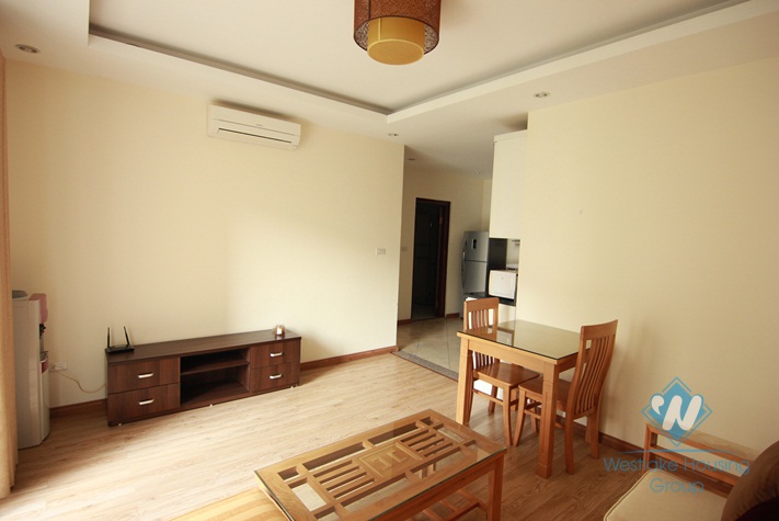 Bright and airy serviced apartment for rent in Au Co alley, Tay Ho, Hanoi